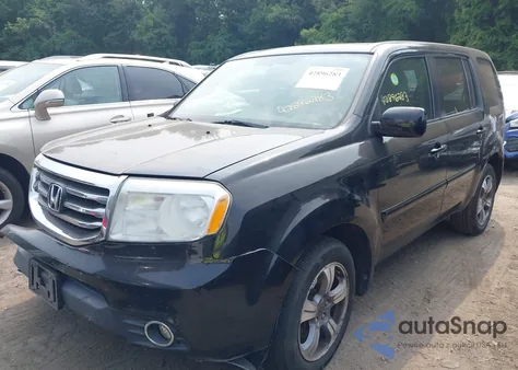 2015 Honda Pilot Se from USA, damaged, VIN 5FNYF4H37FB043445